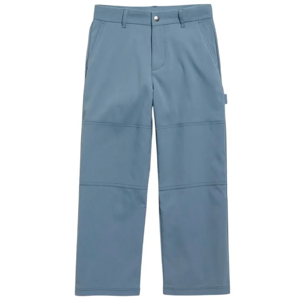 NWT Old Navy Boys Wow Straight Carpenter Pants Blue Double Knee Size 12
